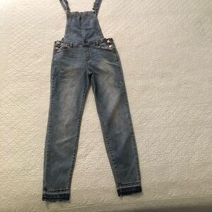 PacSun denim bib overalls. Size 26.